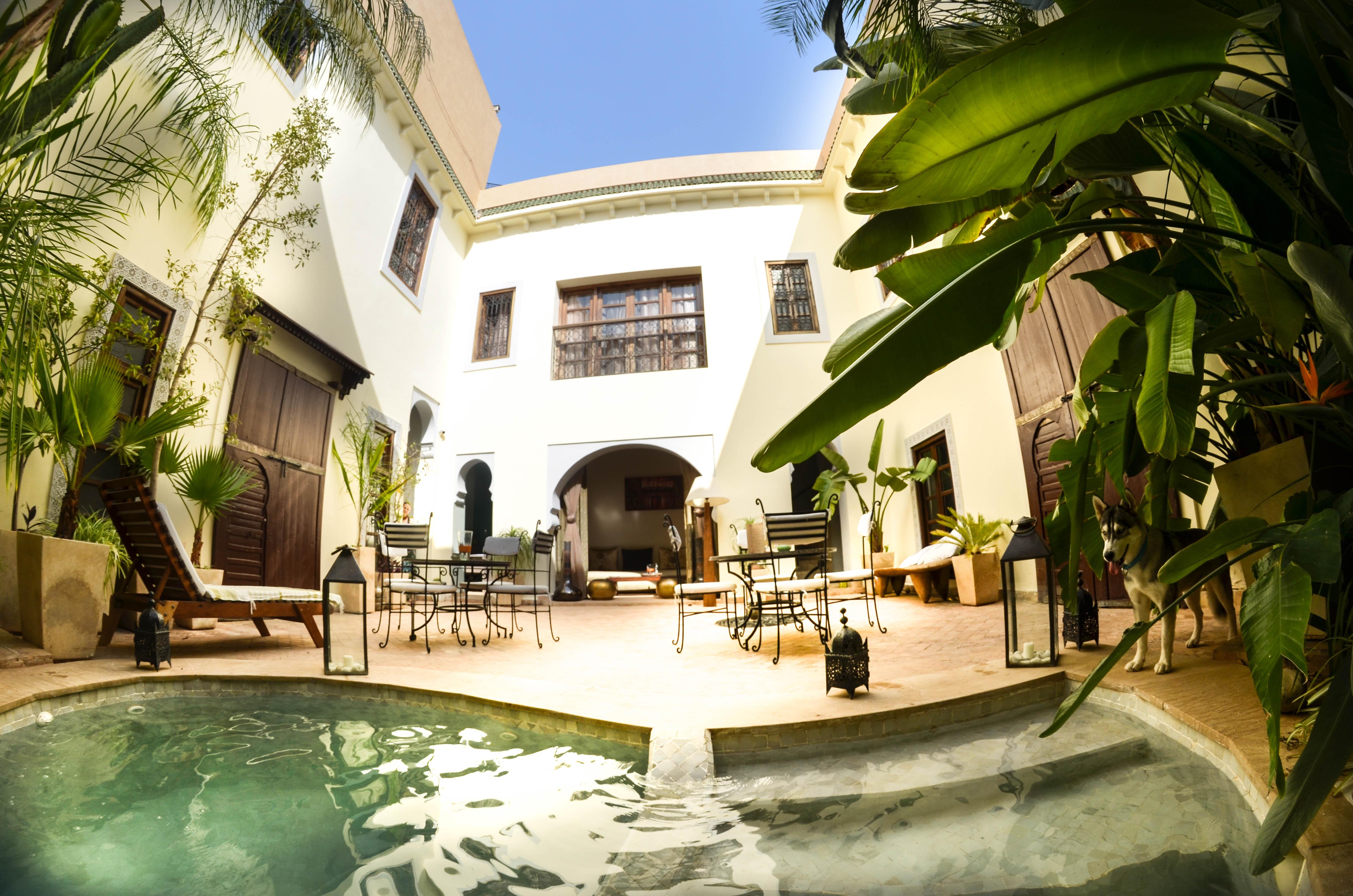 Riad Les Ammonites And Spa Marrakesz Zewnętrze zdjęcie