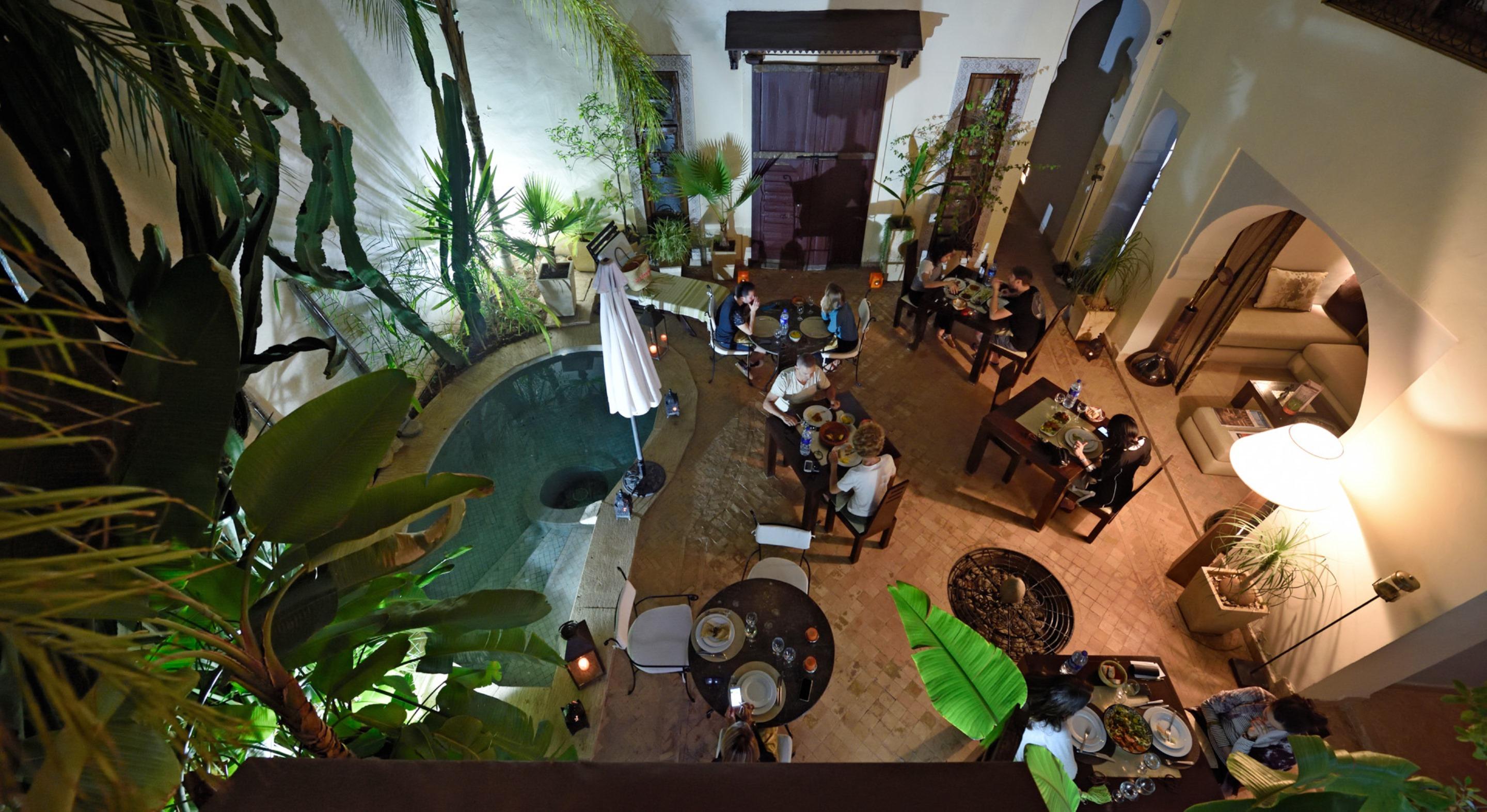 Riad Les Ammonites And Spa Marrakesz Zewnętrze zdjęcie