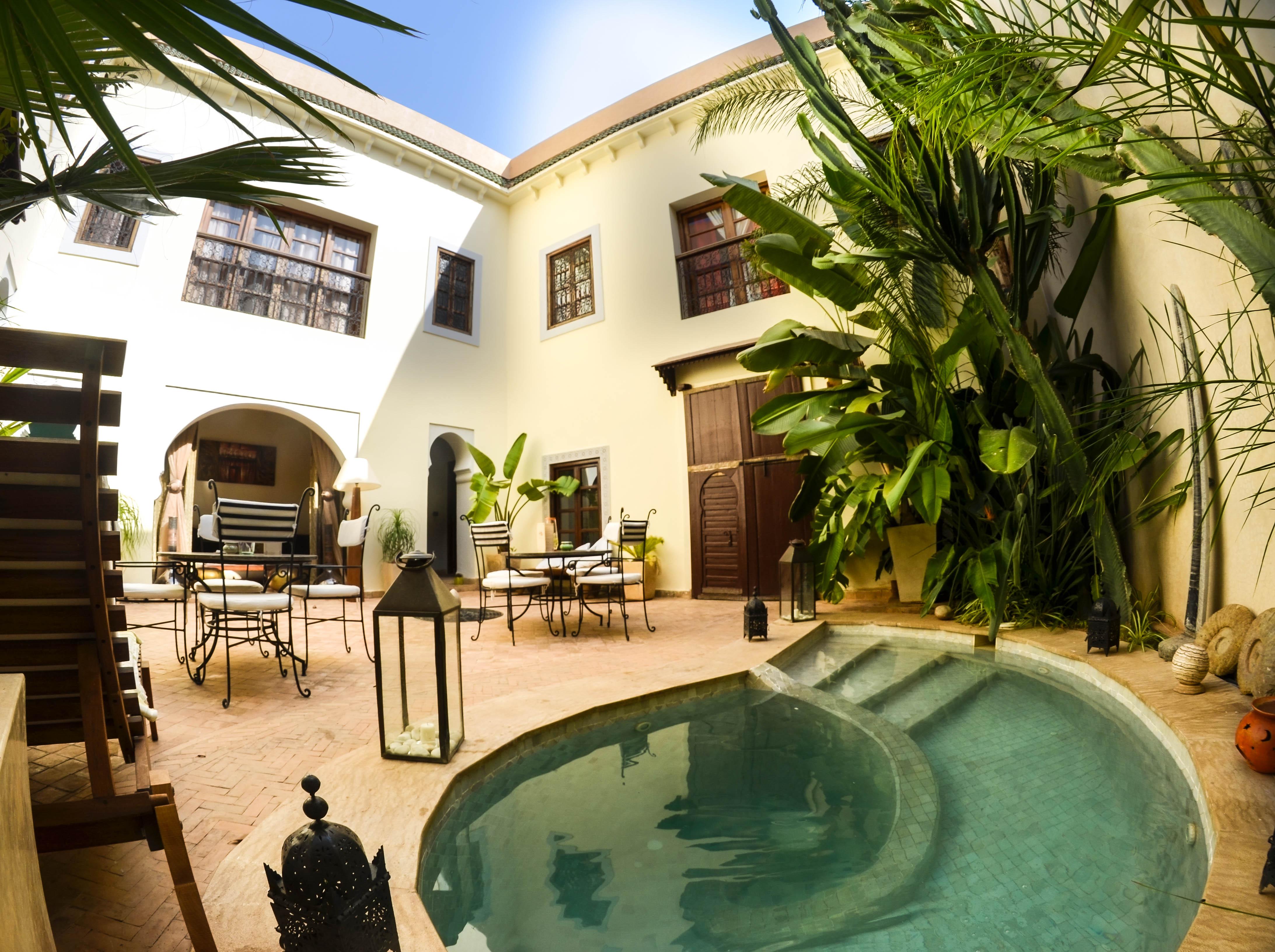 Riad Les Ammonites And Spa Marrakesz Zewnętrze zdjęcie