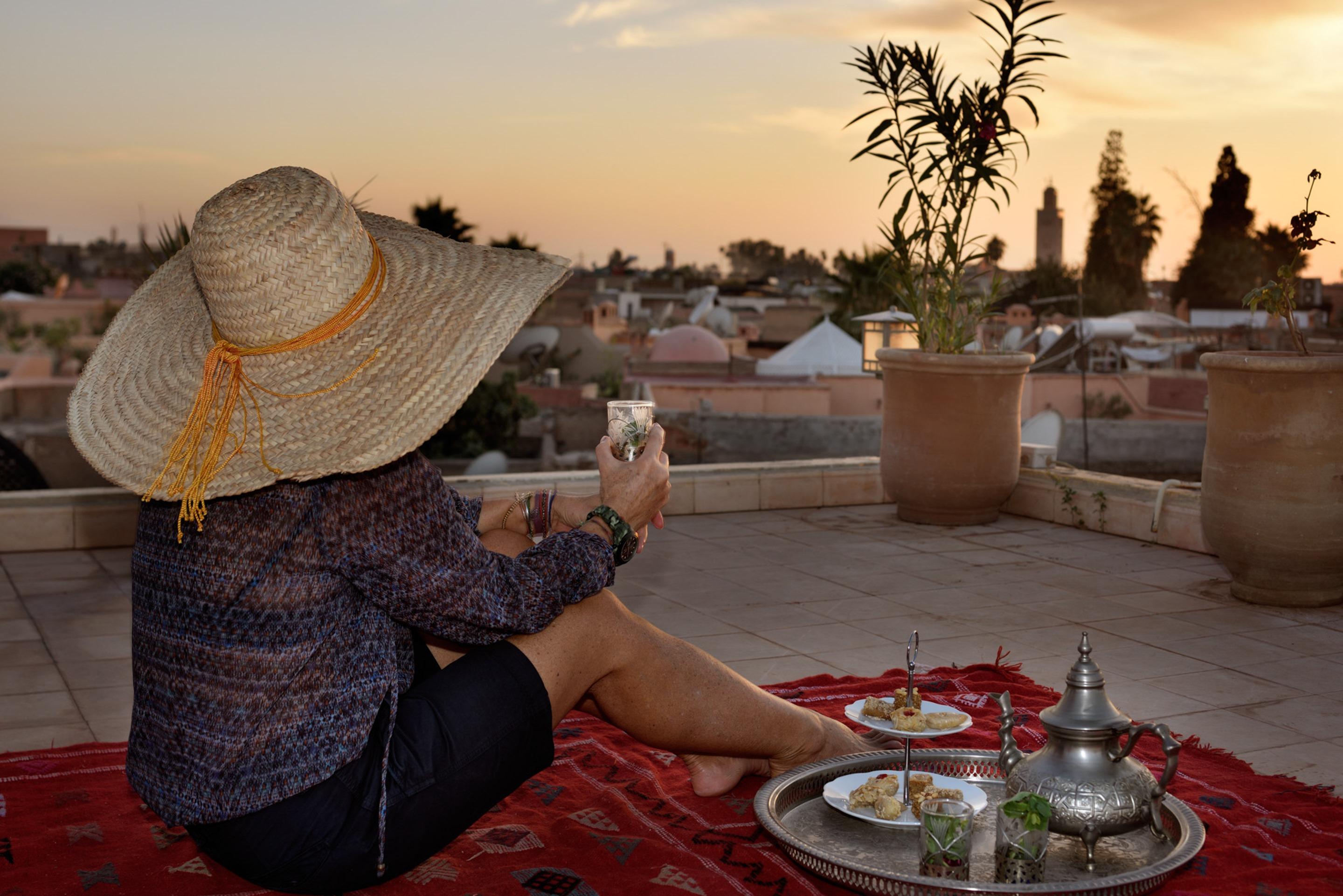 Riad Les Ammonites And Spa Marrakesz Zewnętrze zdjęcie