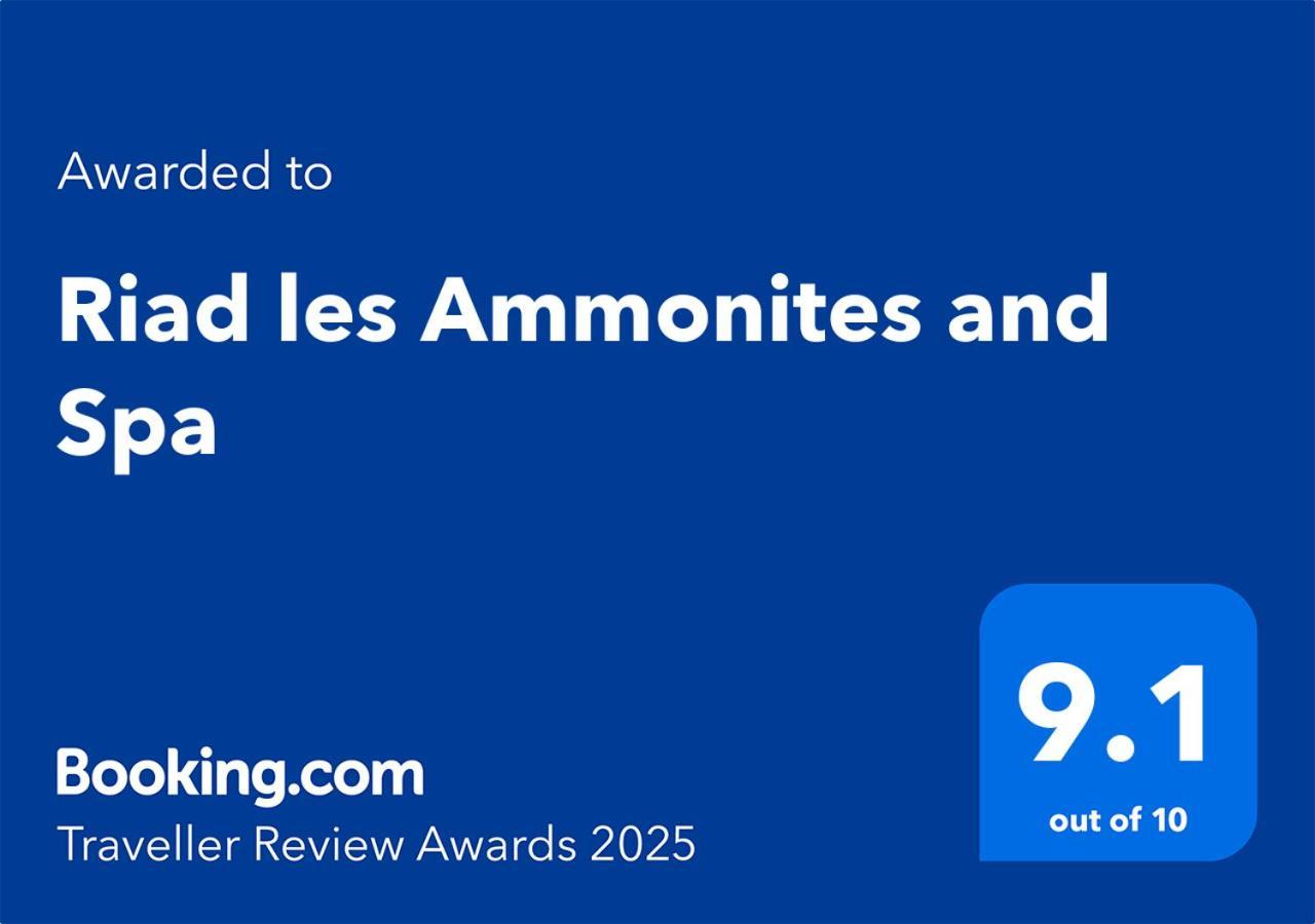 Riad Les Ammonites And Spa Marrakesz Zewnętrze zdjęcie