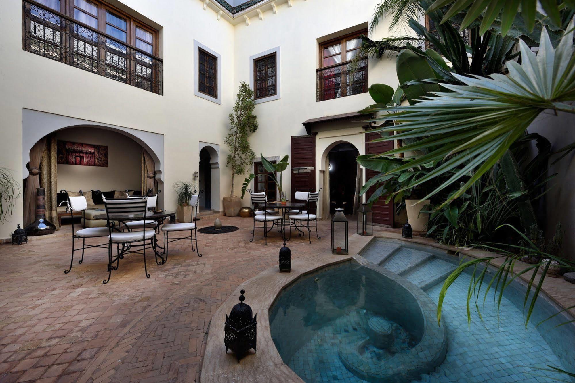 Riad Les Ammonites And Spa Marrakesz Zewnętrze zdjęcie