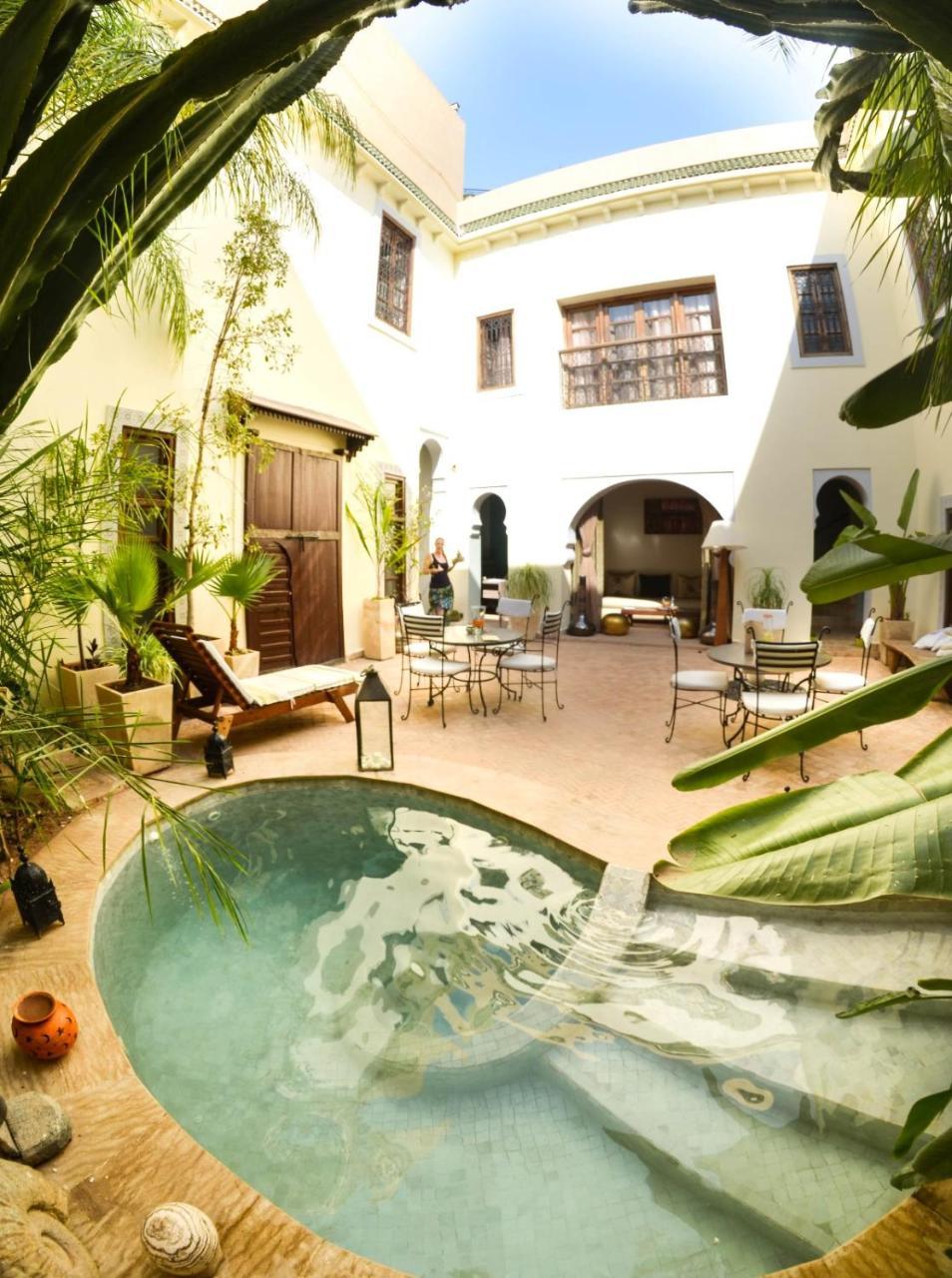 Riad Les Ammonites And Spa Marrakesz Zewnętrze zdjęcie